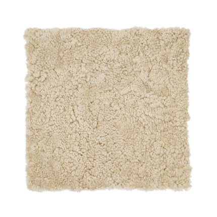 Saueskinnpute | Korthåret | New Zealand | 40x40 cm Beige
