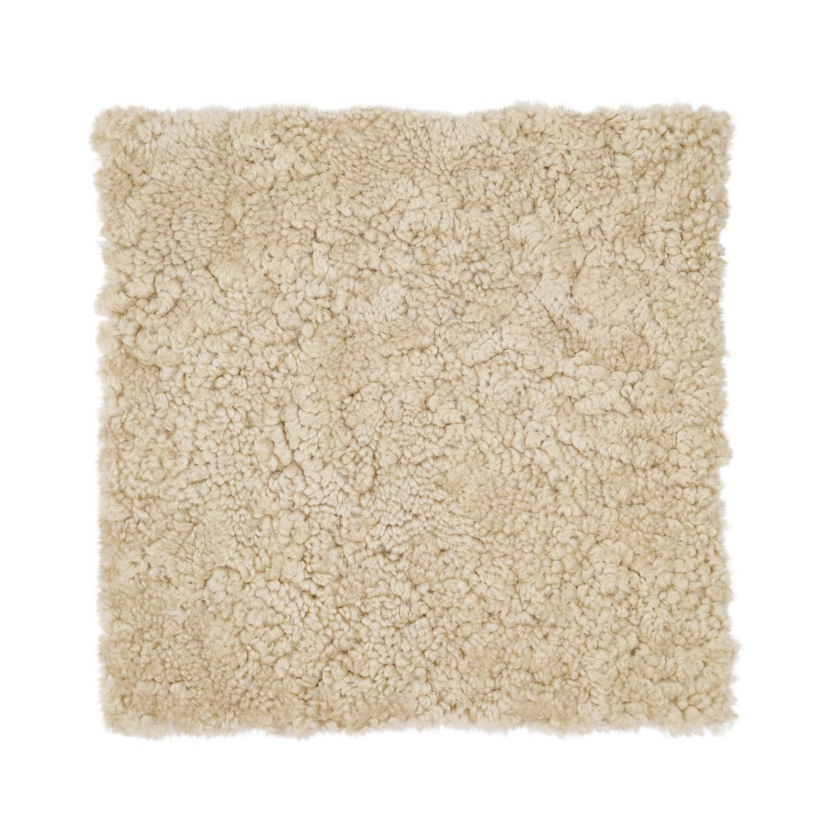 Saueskinnpute | Korthåret | New Zealand | 40x40 cm Beige