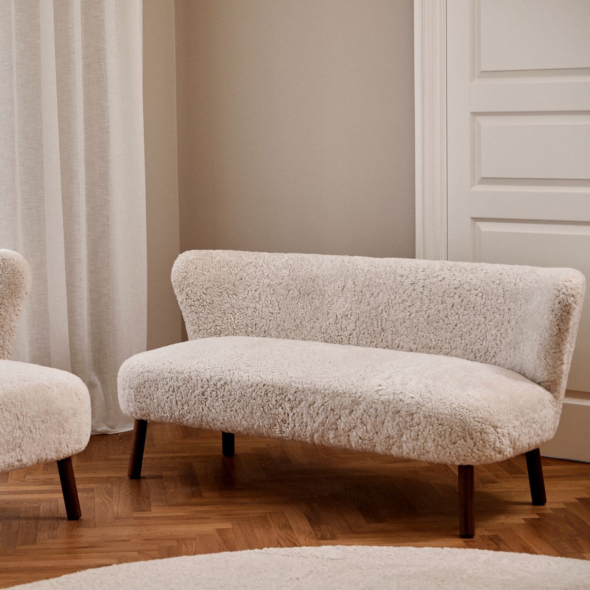 Emanuel 2-seters sofa Koksgrå