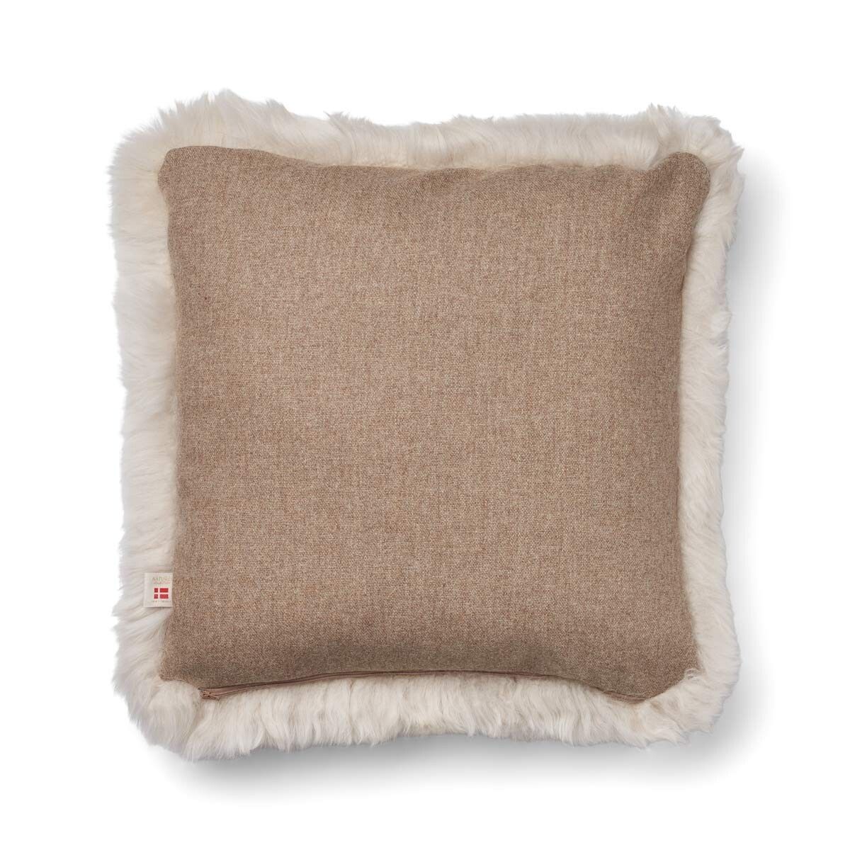 Classic Collection | Ullpute | Langhåret | 52x52 cm | 34x52 cm Beige / Beige