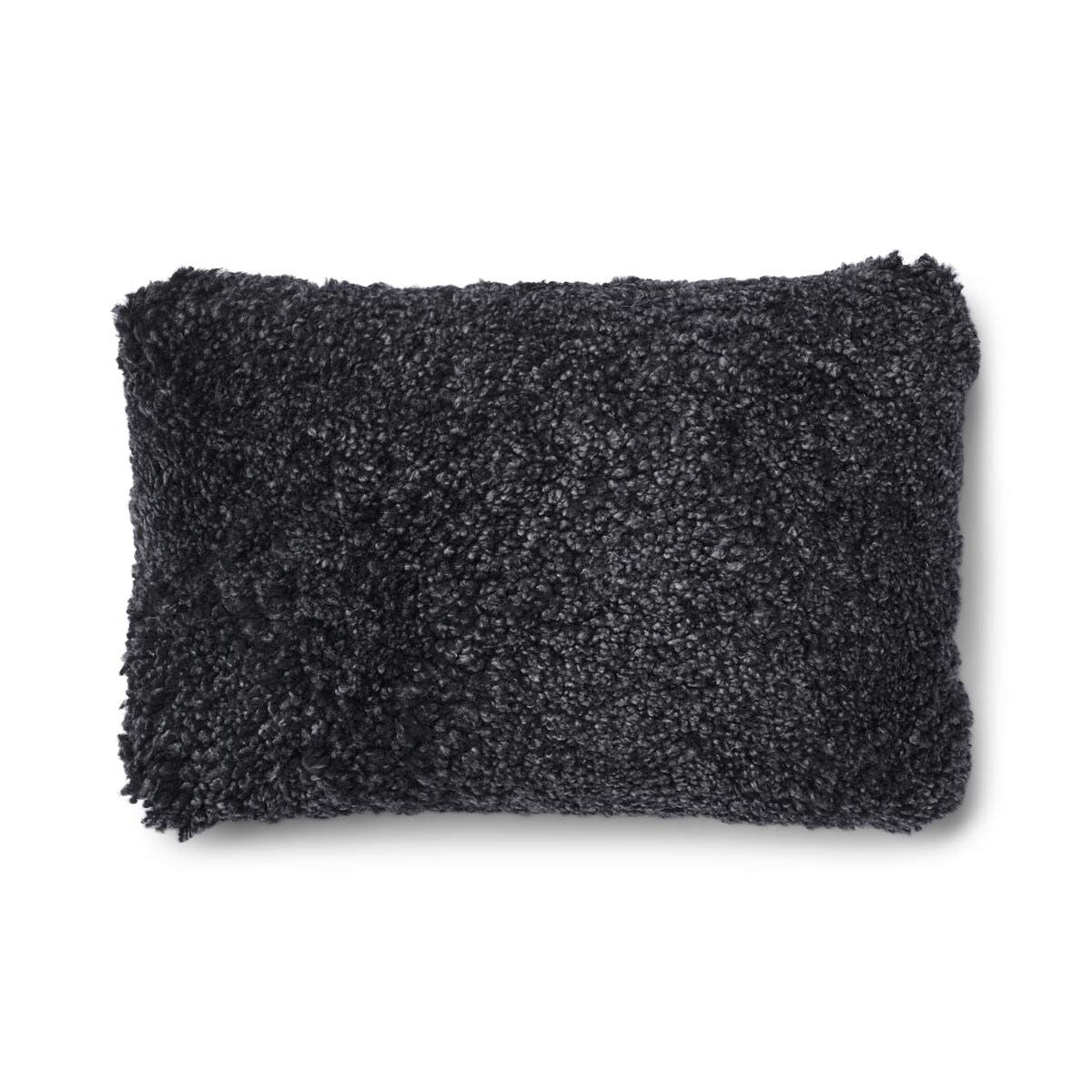 Classic Collection | Ullpute | Korthåret | 52x52 cm | 34x52 cm Koksgrå / Koksgrå