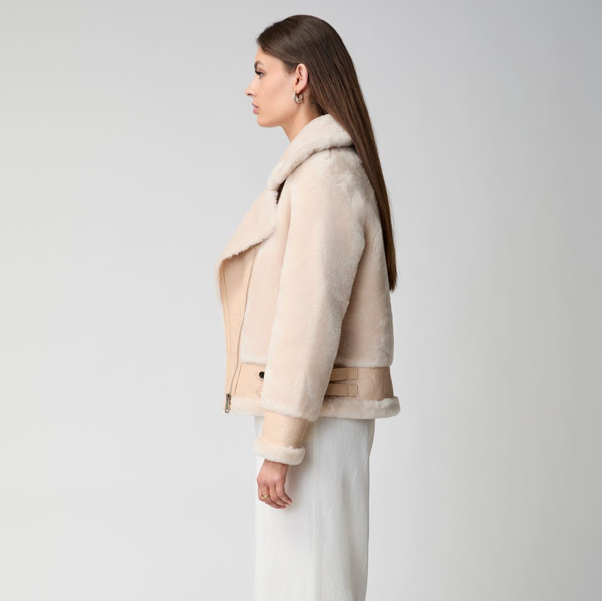 Annalon jakke Beige