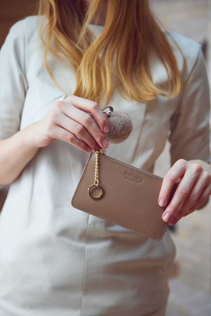 Tanja Lommebok Beige