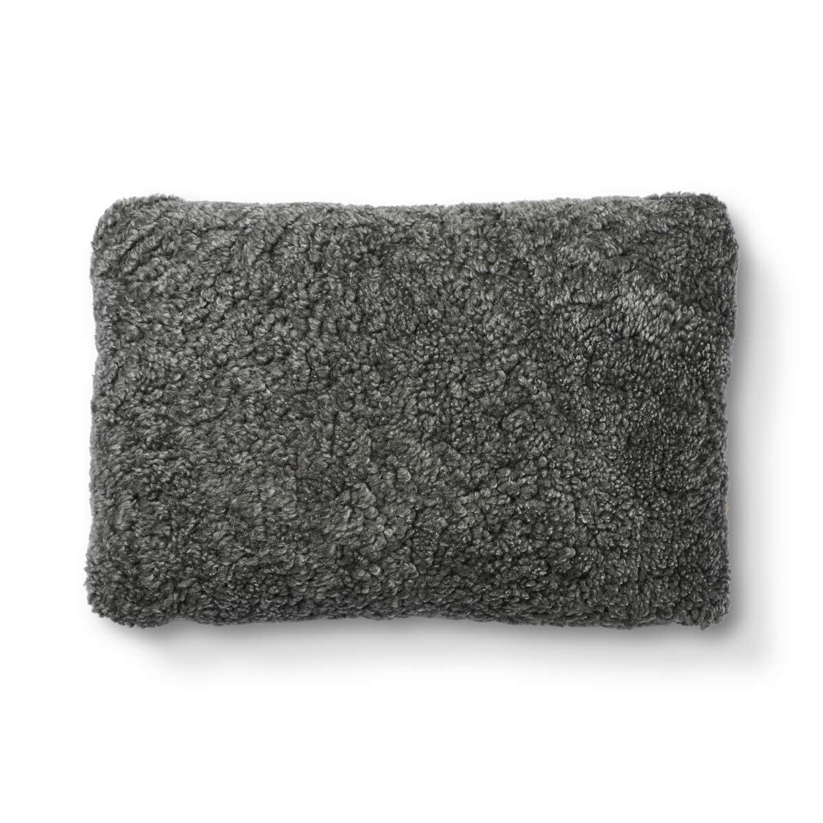 Classic Collection | Ullpute | Korthåret | 52x52 cm | 34x52 cm Mørkegrå / Grå