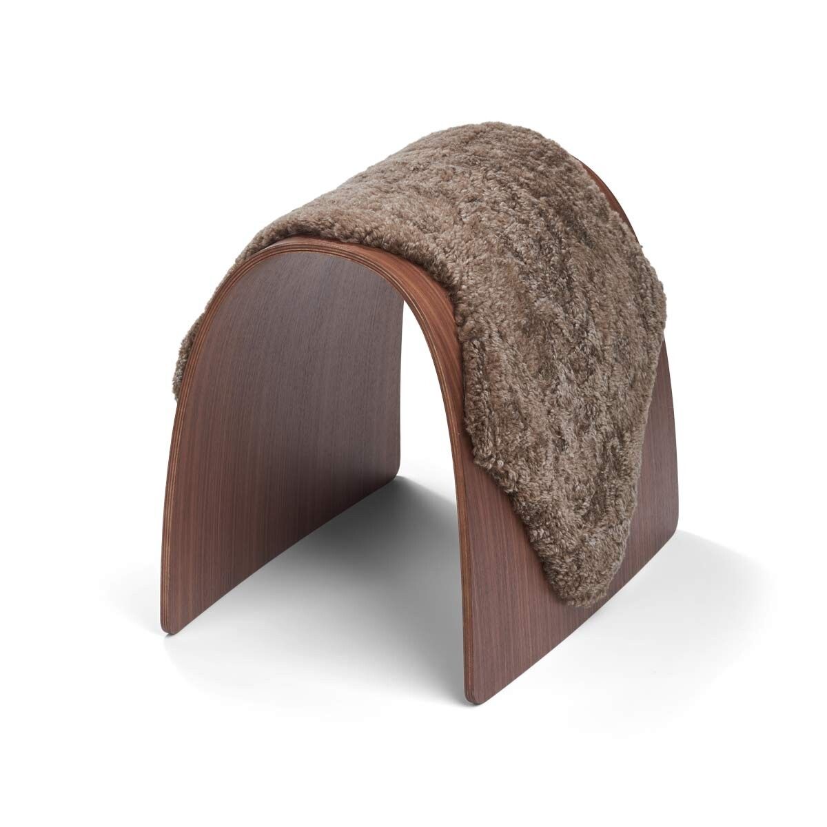 Sheep Stool cover | Korthåret | New Zealand Lysebrun