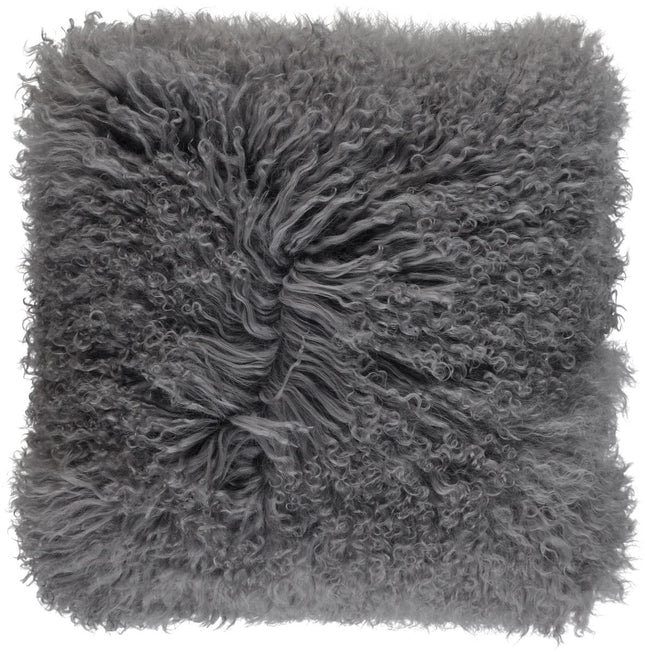 Saueskinnspute | Krøllet | Tibet | 40x40 cm