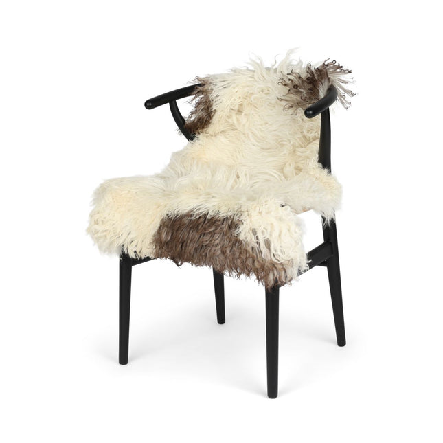 Krøllete saueskinn | Østerrike | nøytrale farger | 90 cm