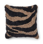 Zebra saueskinnpute | Korthåret | New Zealand | Dobbeltsidig | 60x60 cm