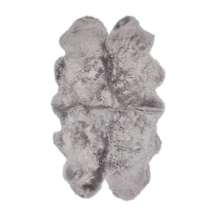 Saueskinnteppe | Langhåret | New Zealand | 170x110 cm Lys Grå