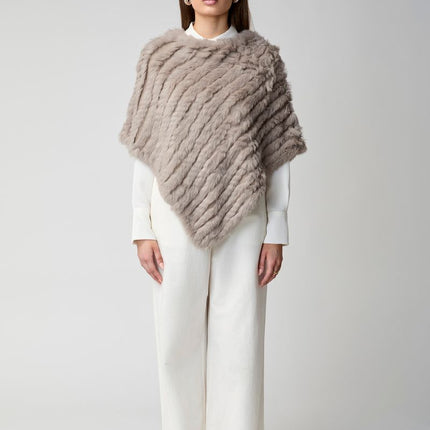 Molly Poncho Svart