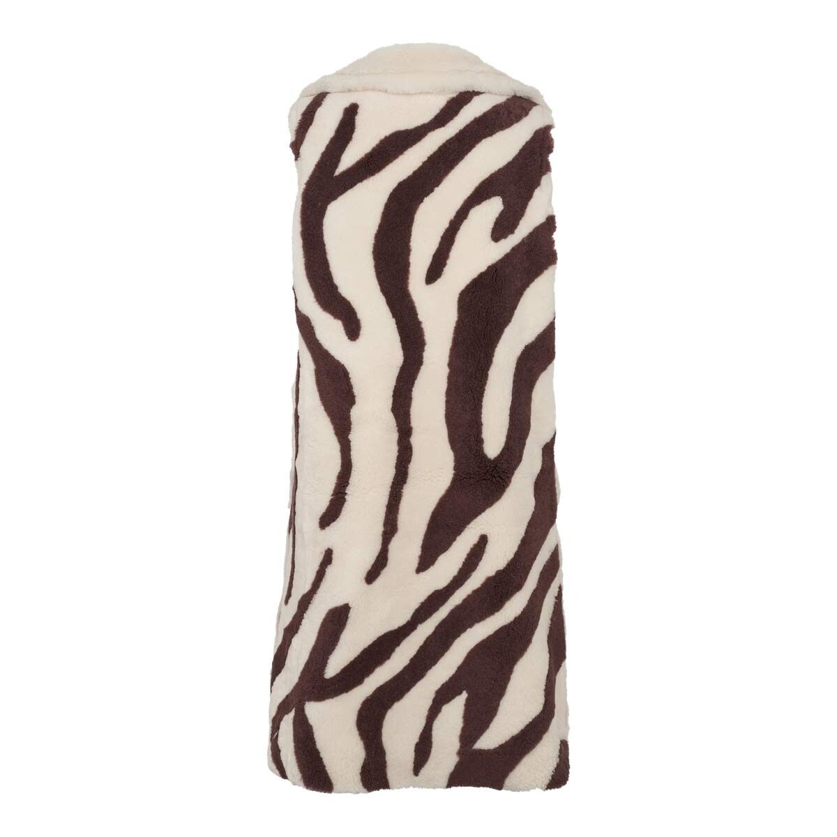 Raelynn vest Sebra / Sjokolade / Beige
