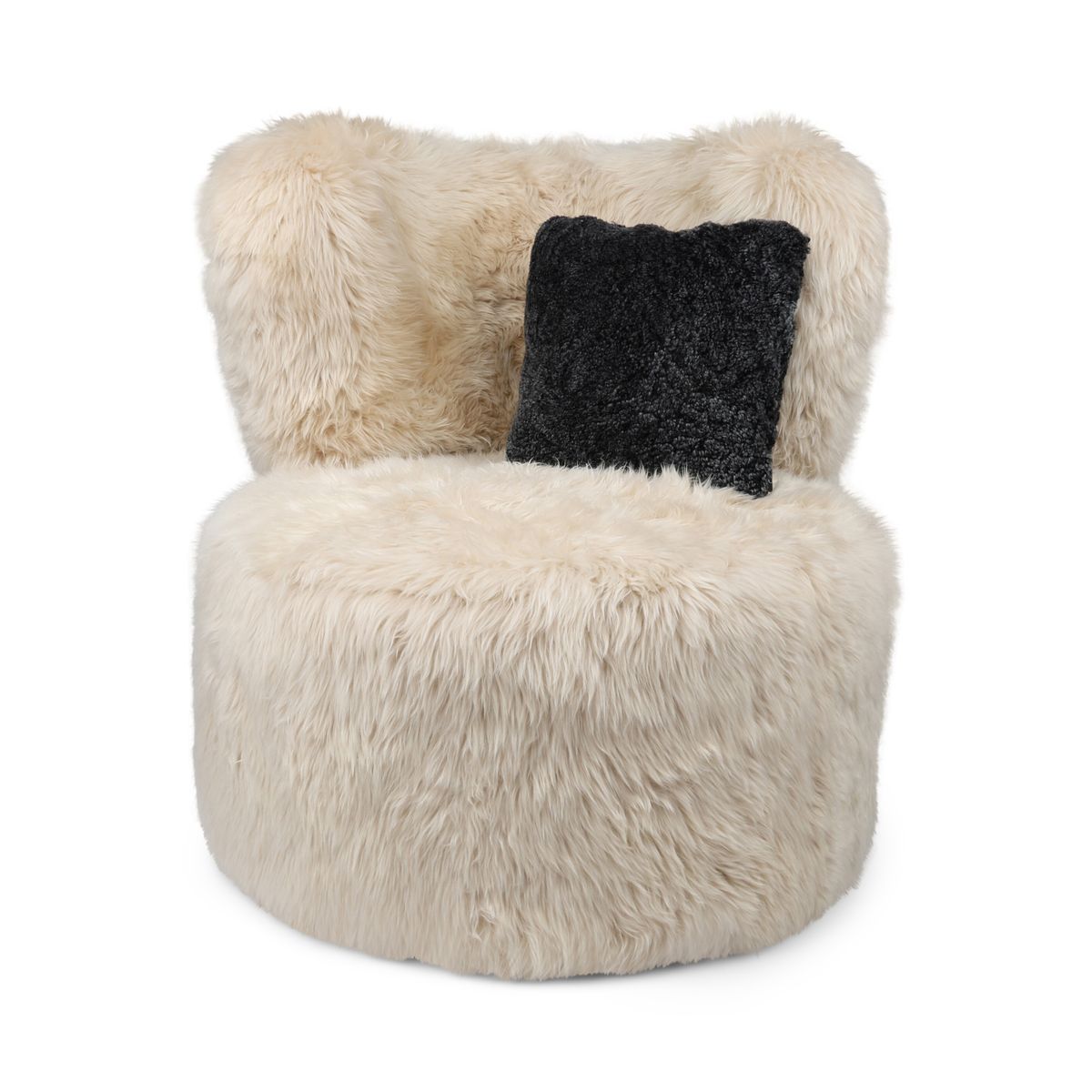 Skandi stol | Langhåret Beige