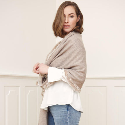 Scarlet halstørkle Svart / Svart