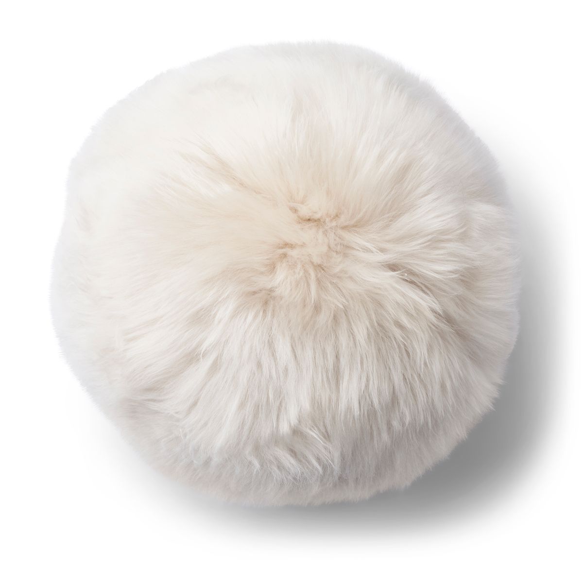 Angelite pute | Langhåret | New Zealand | Ø25/30/35 cm Beige