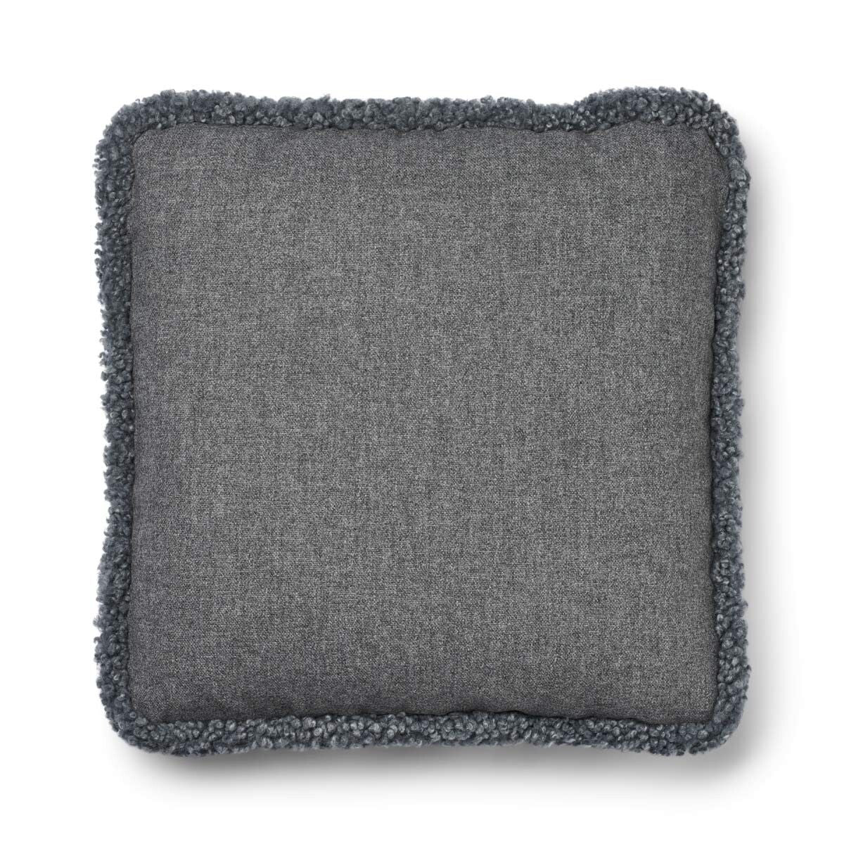Classic Collection | Ullpute | Korthåret | Dobbeltsidig | 52x52 cm | 34x52 cm Grå / Lysegrå
