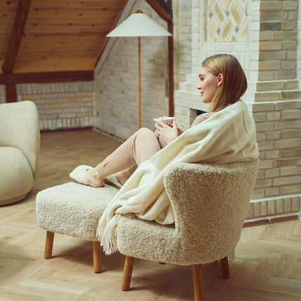 Julia Pledd | 140x240 cm Mørk Brun