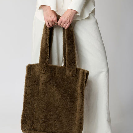 Maxi Glory Shoppingveske Khaki