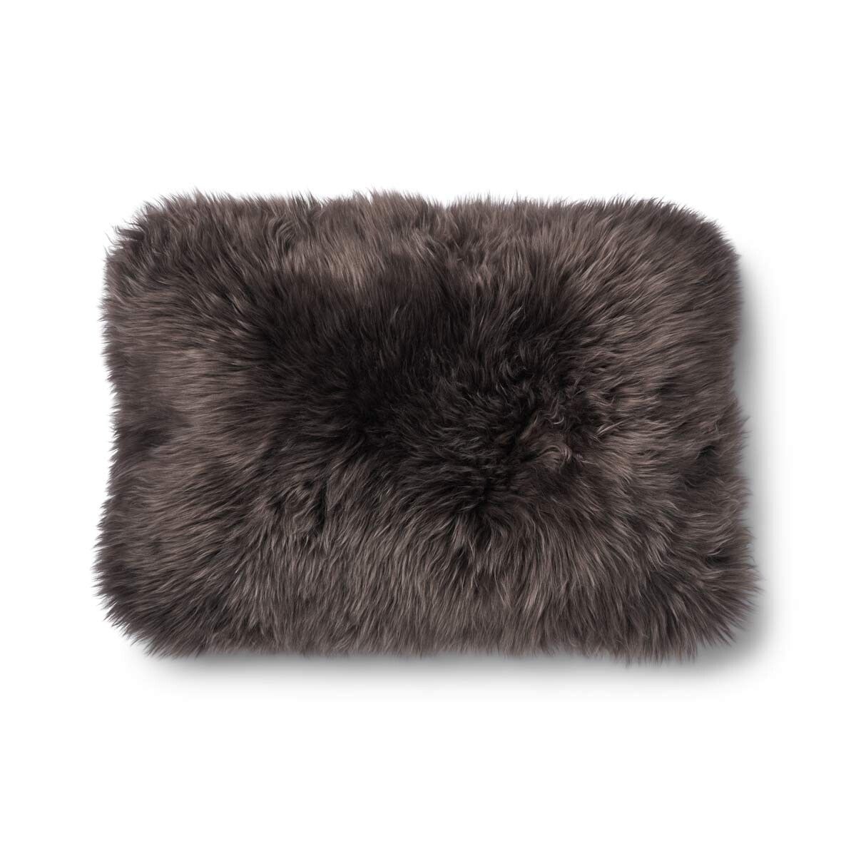 Classic Collection | Ullpute | Langhåret | 52x52 cm | 34x52 cm Brun / Valnøttbrun