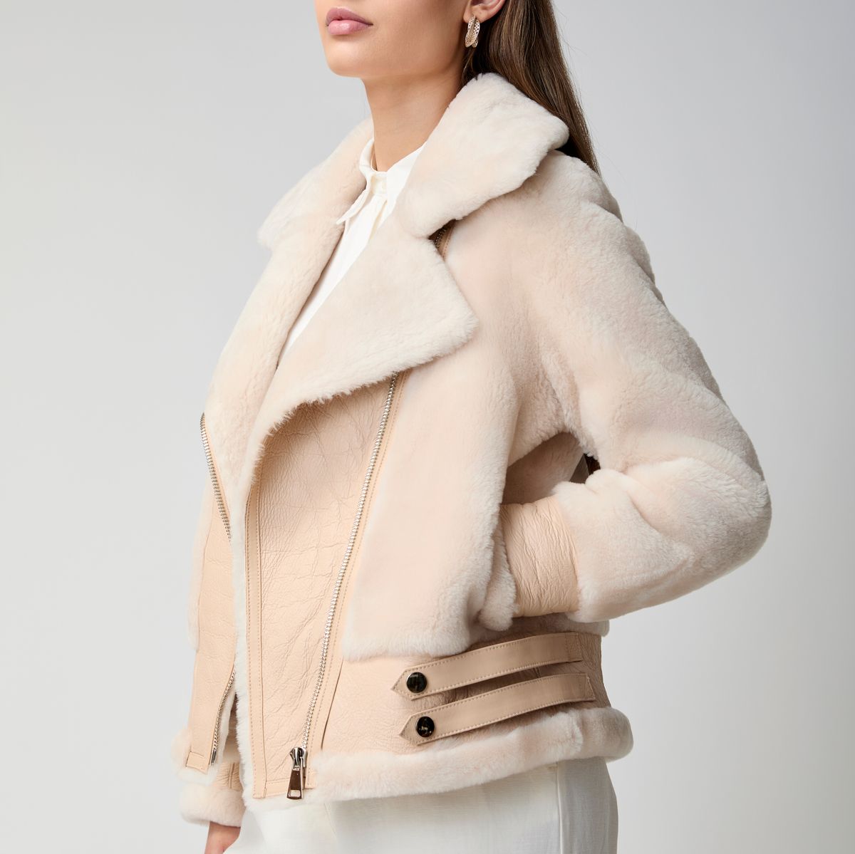 Annalon jakke Beige