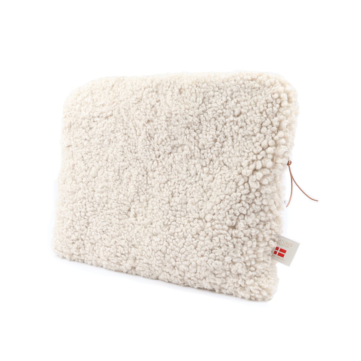 Computer Sleeve ⎮ Saueskinn ⎮ 36 cm x 28 cm Pearl