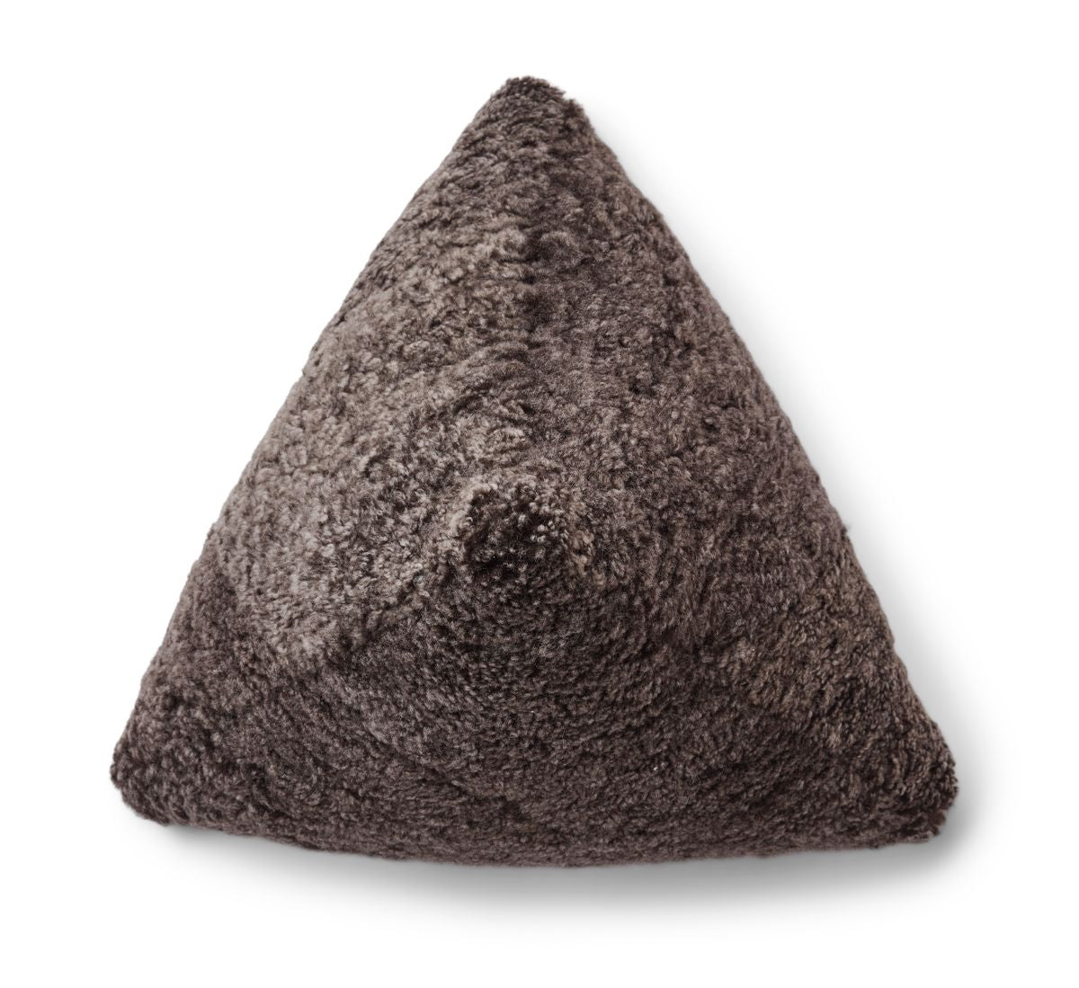 Hematite pute | Korthåret | New Zealand | 35x35x35 cm Cappuccino