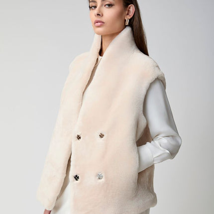 Lorena Vest Beige