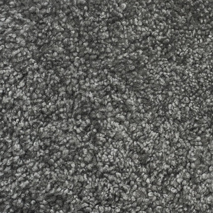 River Saueskinnsteppe | Kort ull 210x150 cm Grå