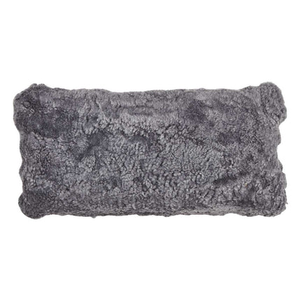 Saueskinnspute i kort ull | Dobbeltsidig | SW | 30x60 cm Lys Grå