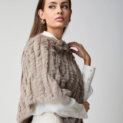 Molly Poncho Svart
