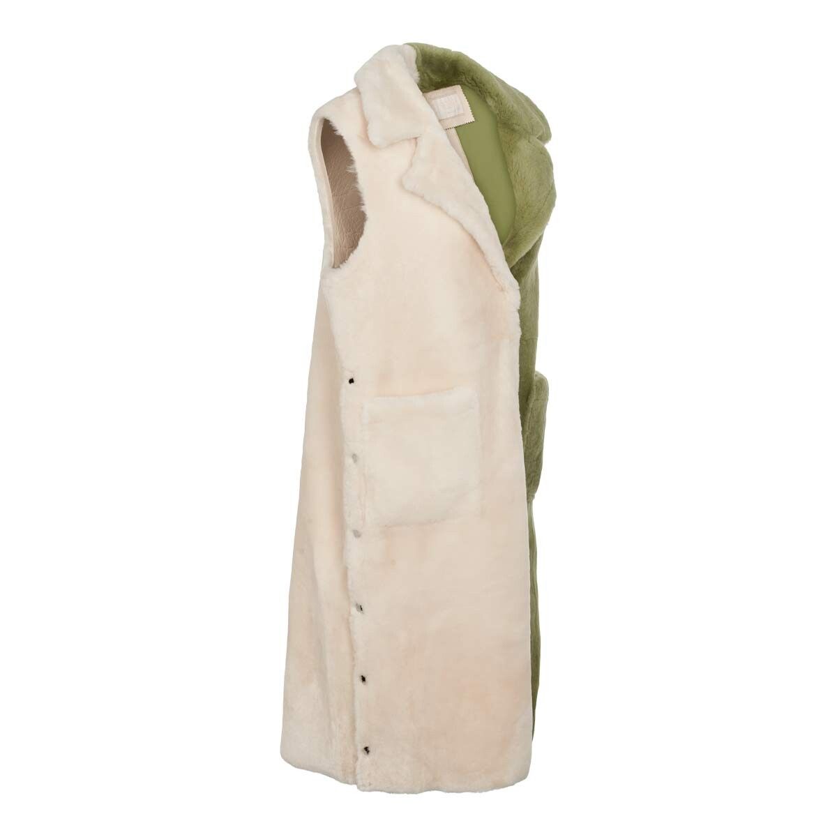 Raelynn vest Lysegrønn / Beige