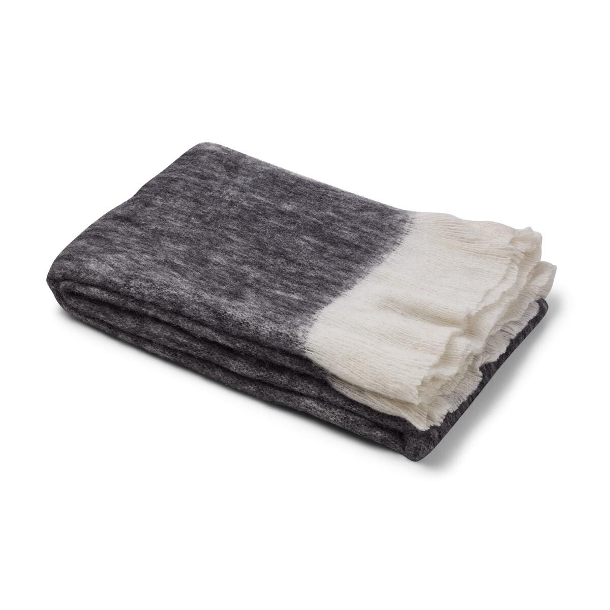 Ullpledd | Mohair mix | 130x170 cm