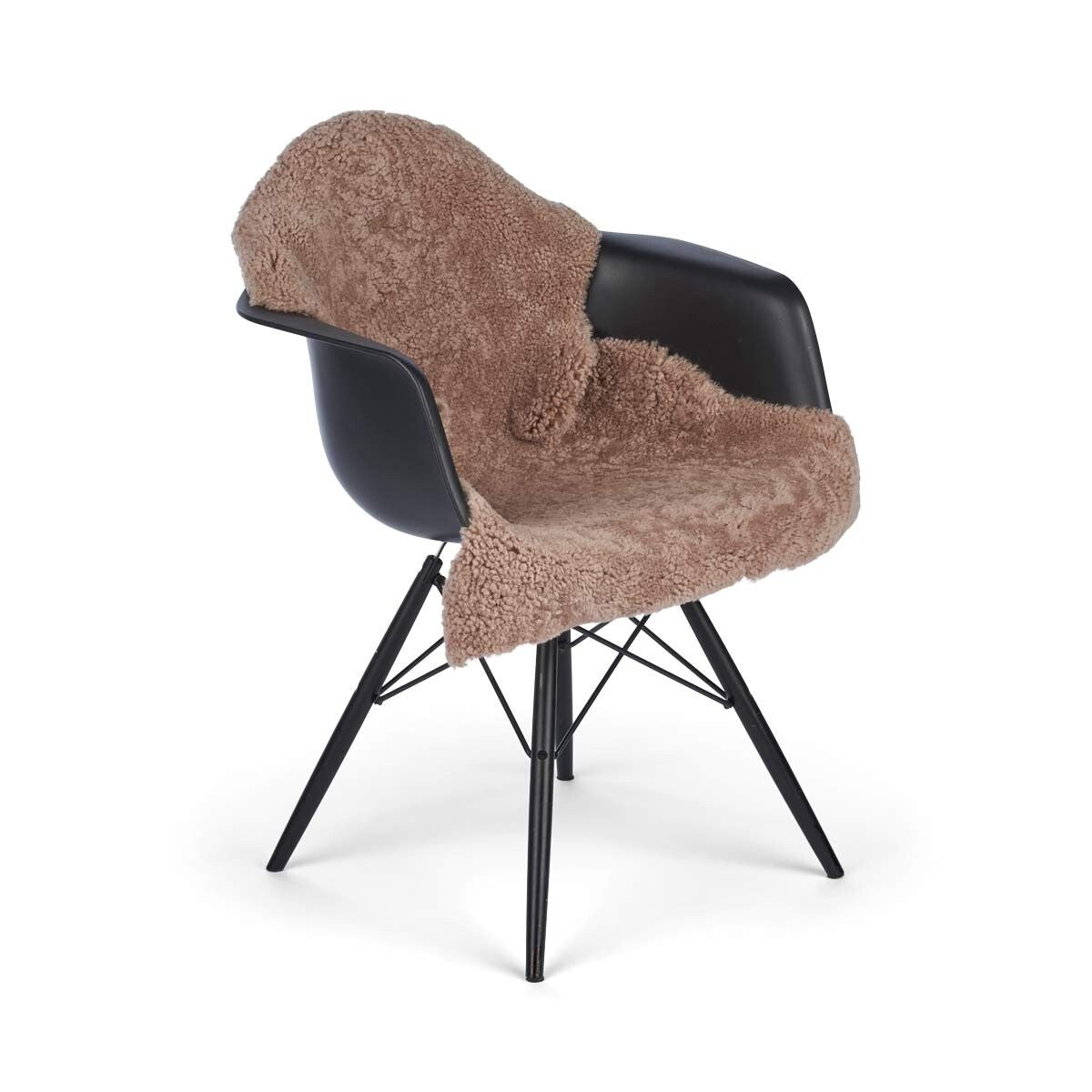 Saueskinn | Korthåret Krøllet | New Zealand | Teppe 100 cm