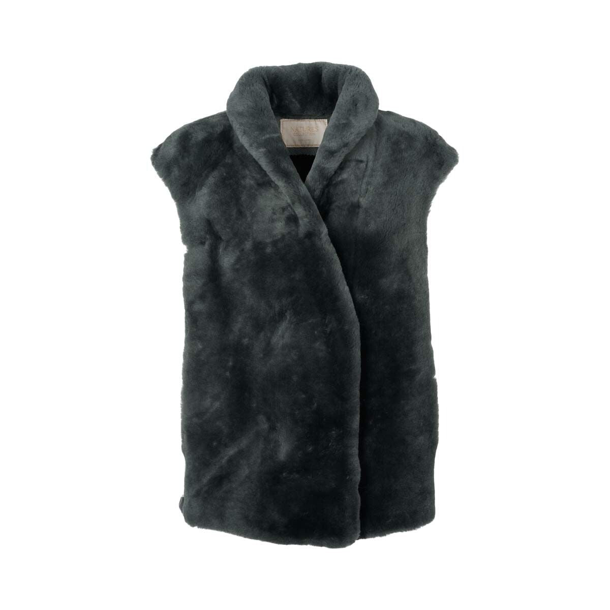 Carmen vest Blågrå