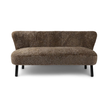 Emanuel 2-seters sofa Lysebrun