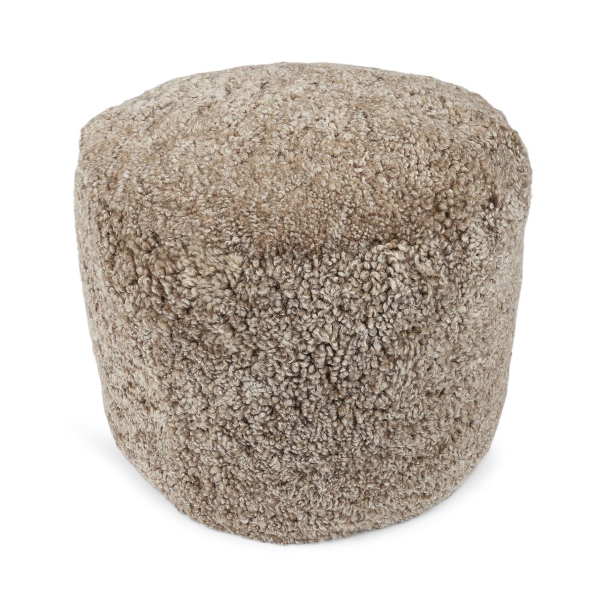 Rund saueskinnspuff | Korthåret | New Zealand Sand