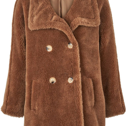 Denise Jacket Teddy Brun