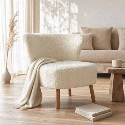 Emil Lounge Chair | Korthåret Koksgrå