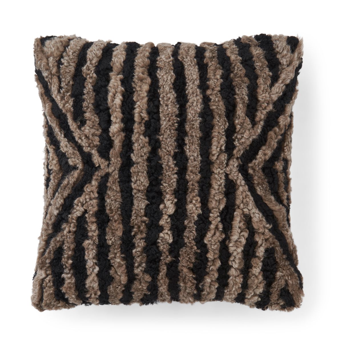 Pattern saueskinnpute | Korthåret | New Zealand | Dobbeltsidig | 50x50 cm
