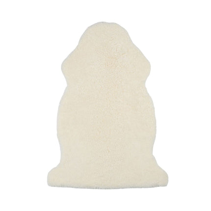 Saueskinn | Korthåret | New Zealand | 90x60 cm Hvit