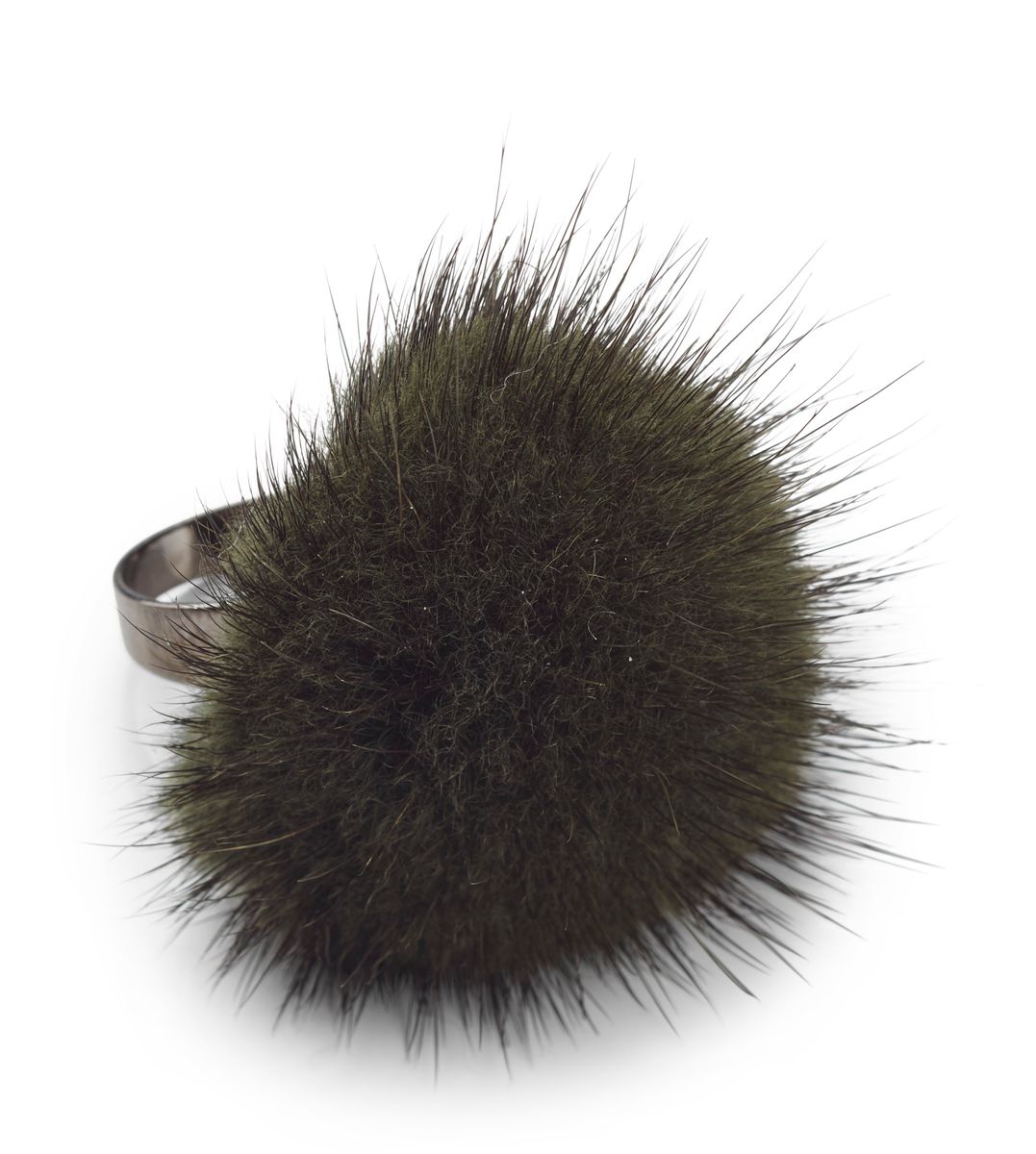 Ring pompong Khaki