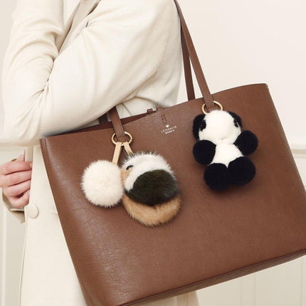 Little Cronci nøkkelring Mørkebrun/Palomino