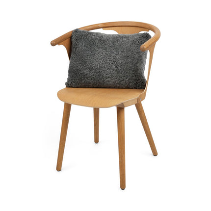 Saueskinnpute | Korthåret | New Zealand | 35x45 cm Scandinavia Lysegrå