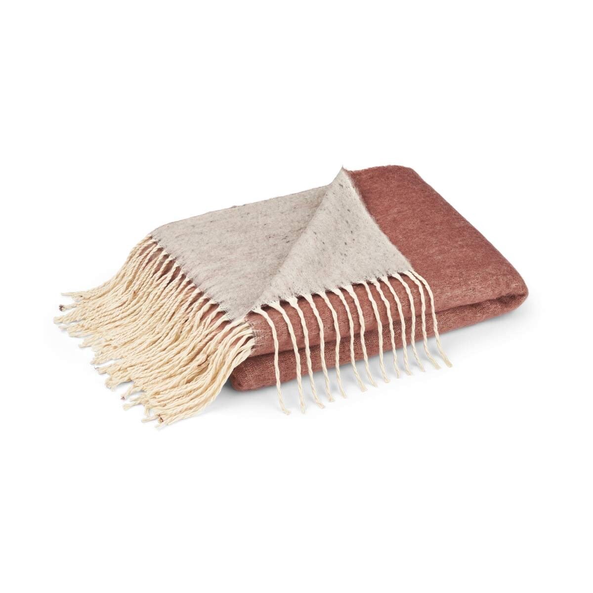 Ullpledd | Mohair mix | 130x170 cm