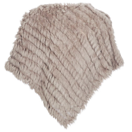 Molly poncho Lysebrun