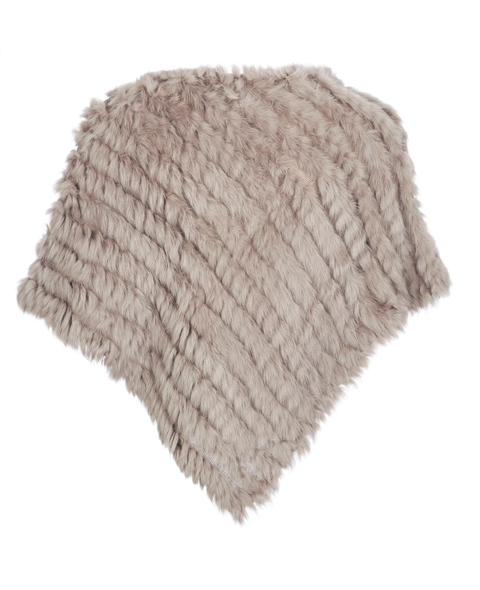 Molly poncho Lysebrun