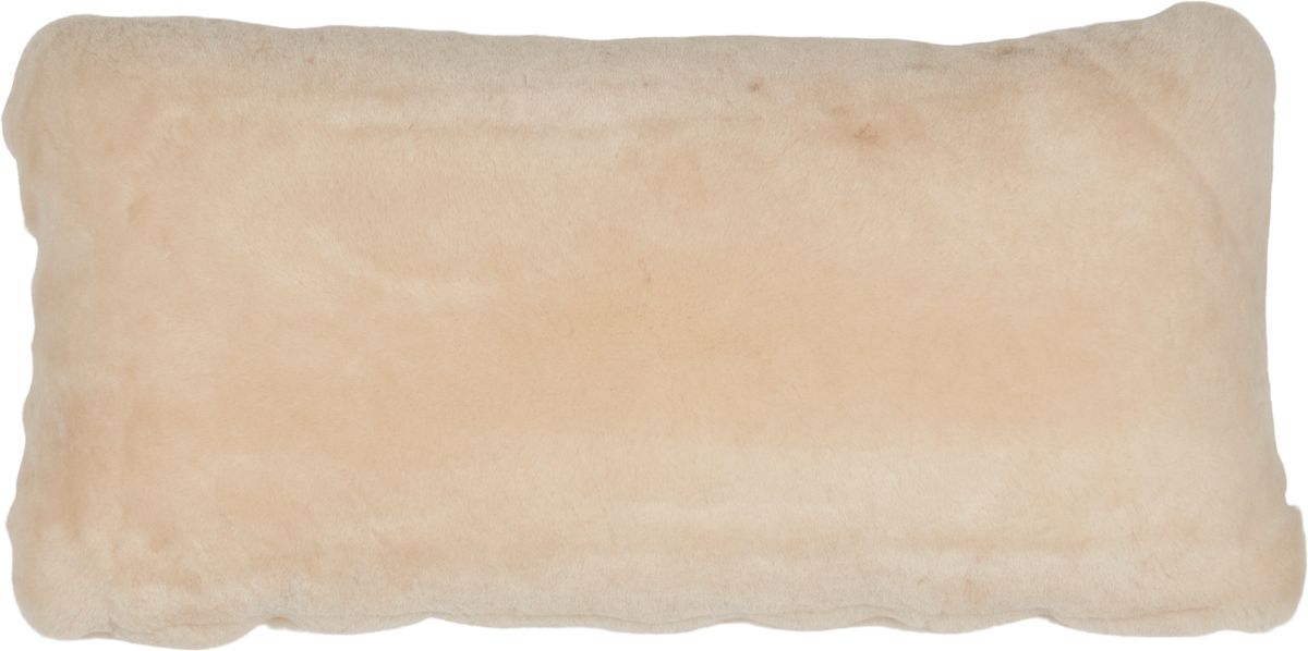 Saueskinnpute | Mokkasin | Dobbeltsidig | 28x56 cm Naturlig