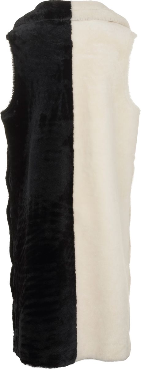 Raelynn vest Svart / Beige
