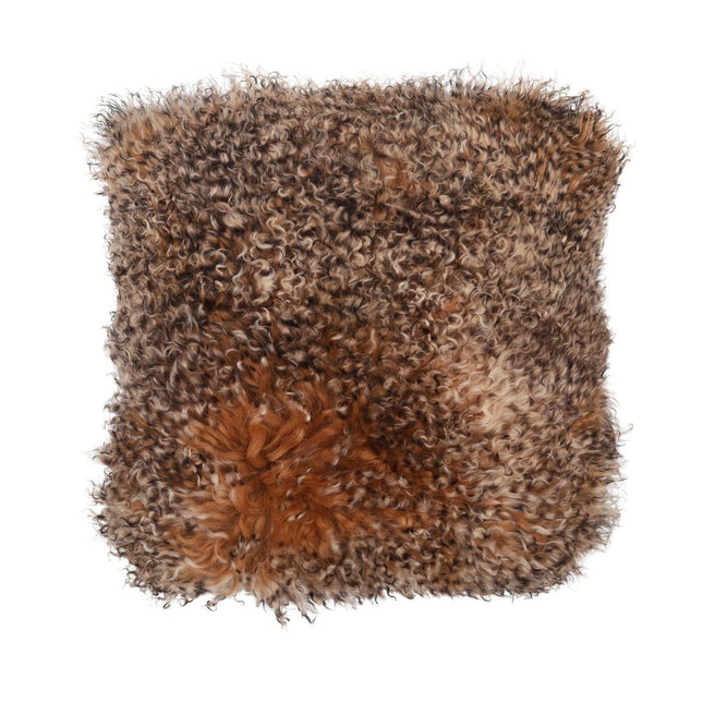 Saueskinnspute | Krøllet | Tibet | 40x40 cm