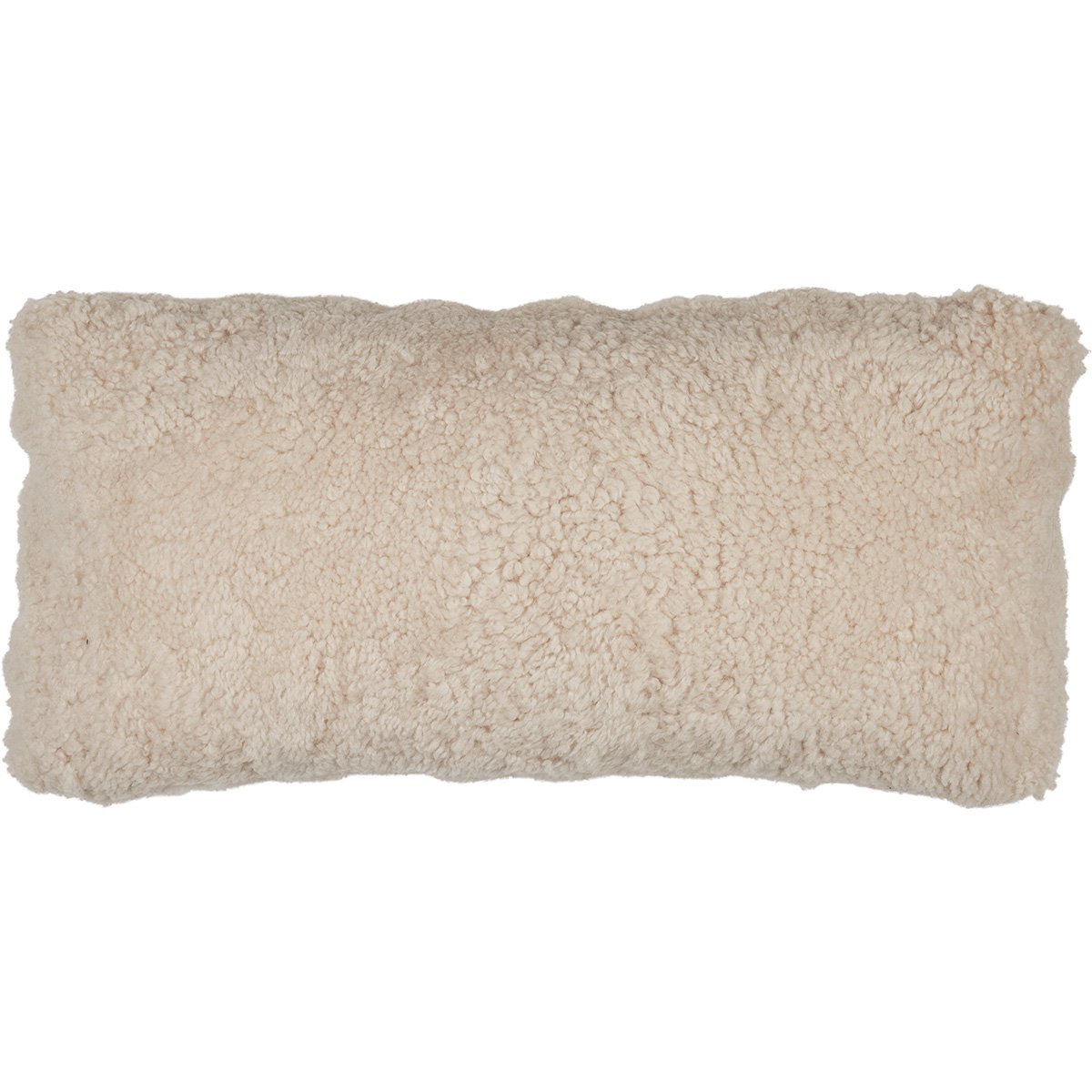 Saueskinnpute | Korthåret | New Zealand | Dobbeltsidig | 30x60 cm Pearl