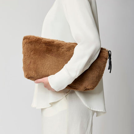 Maxi Havana Clutch Teddy Brun